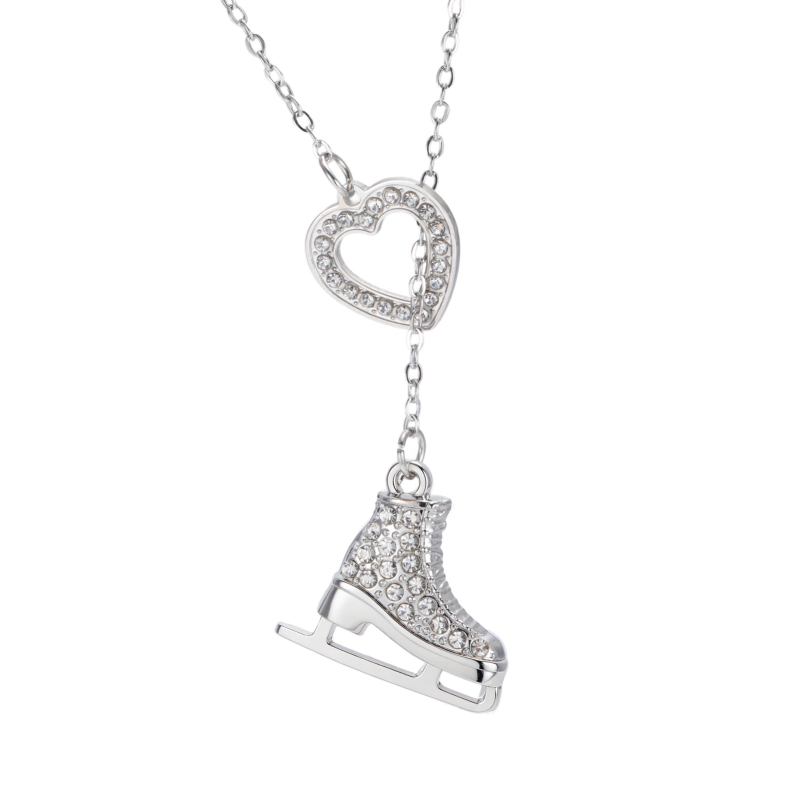 Κολιέ από ανοξείδωτο ατσάλι 304, γεωμετρικό σχέδιο, επίπεδη διασταυρούμενη αλυσίδα, πολυεπίπεδη