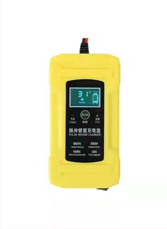 Chu Xin LCD punjač baterija 12V za baterije motocikla, automobila i SUV-a, ulaz 12V, 10–100 A