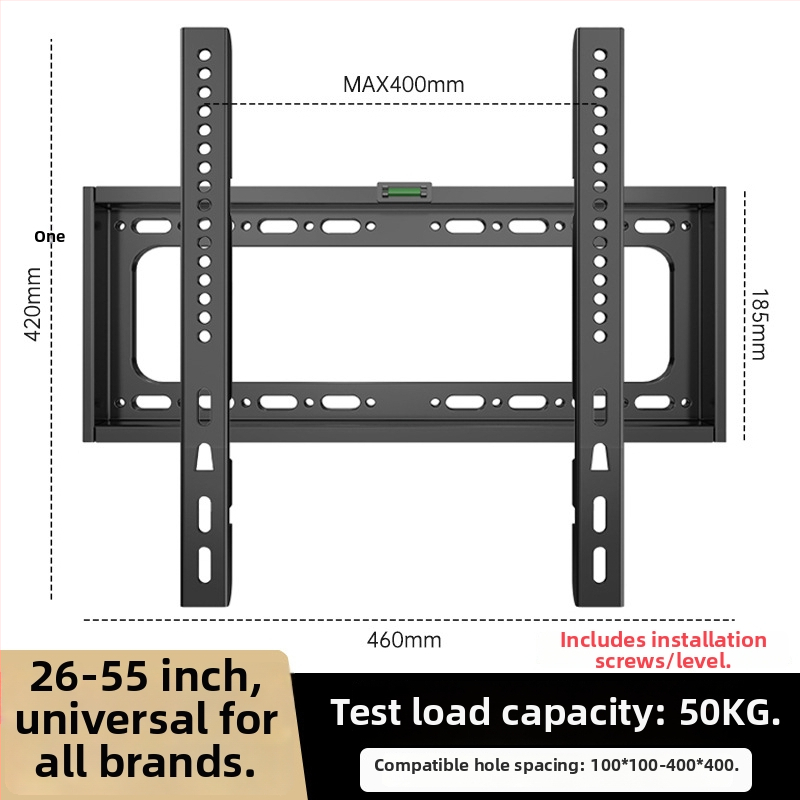 Suport universal pentru TV montat pe perete, suport simplu de perete, material: Altul