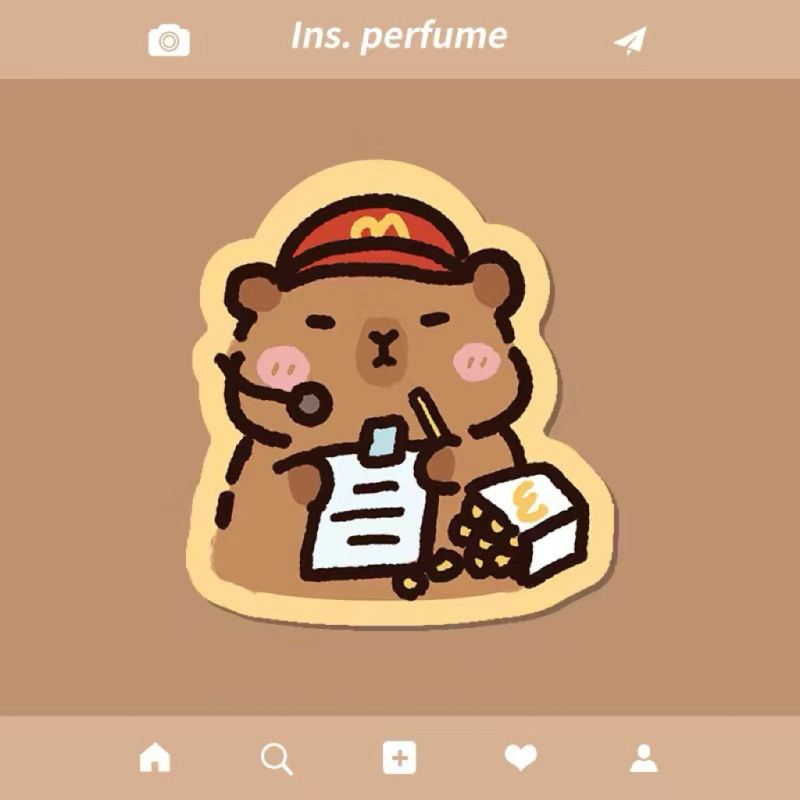 Mala podloga za miš s dizajnom kapibare, karikatura, prirodna guma, antislip površina, ispis toplinskim prijenosom, prilagodljiva slikama