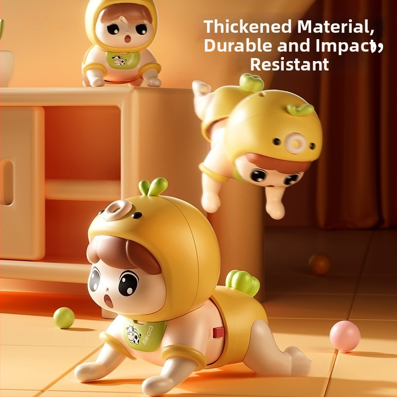 Jucării educaționale pentru bebeluși 0–3 ani: învățare să se târască, antrenament pentru ridicarea capului, dezvoltare vizuală și cognitivă, joc interactiv (0–3 ani; dezvoltare vizuală; dezvoltare cognitivă; târâre; interactiv)