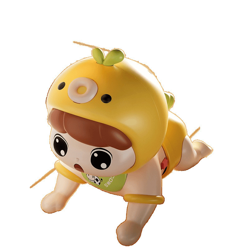 Jucării educaționale pentru bebeluși 0–3 ani: învățare să se târască, antrenament pentru ridicarea capului, dezvoltare vizuală și cognitivă, joc interactiv (0–3 ani; dezvoltare vizuală; dezvoltare cognitivă; târâre; interactiv)