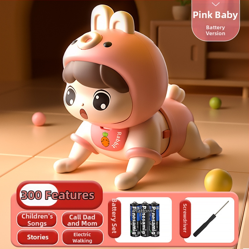 Jucării educaționale pentru bebeluși 0–3 ani: învățare să se târască, antrenament pentru ridicarea capului, dezvoltare vizuală și cognitivă, joc interactiv (0–3 ani; dezvoltare vizuală; dezvoltare cognitivă; târâre; interactiv)