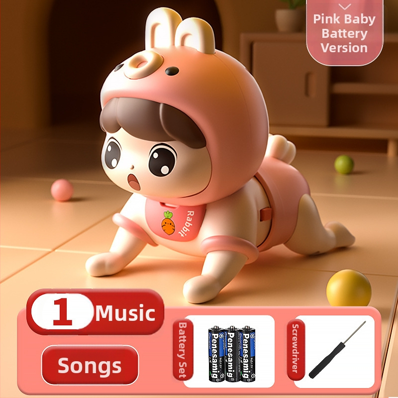 Jucării educaționale pentru bebeluși 0–3 ani: învățare să se târască, antrenament pentru ridicarea capului, dezvoltare vizuală și cognitivă, joc interactiv (0–3 ani; dezvoltare vizuală; dezvoltare cognitivă; târâre; interactiv)