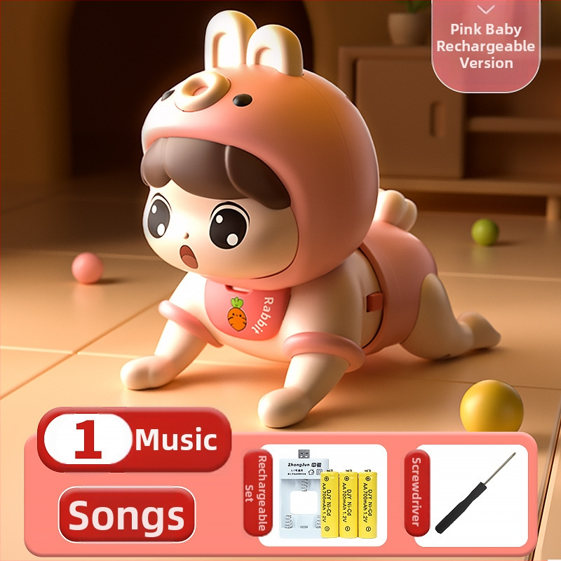 Jucării educaționale pentru bebeluși 0–3 ani: învățare să se târască, antrenament pentru ridicarea capului, dezvoltare vizuală și cognitivă, joc interactiv (0–3 ani; dezvoltare vizuală; dezvoltare cognitivă; târâre; interactiv)