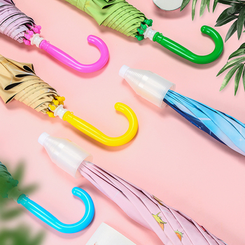 Gyermekeknek szóló esernyő rajzfilmnyuszi mintával, 8 bordás váz, acél szár, műanyag markolat, 190T anyag