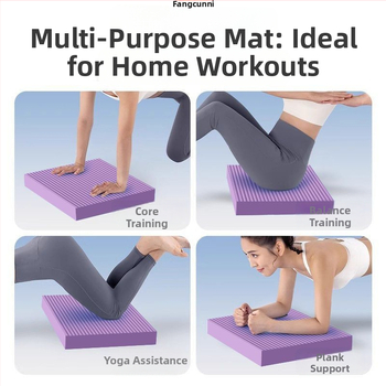 Covor de yoga din material Oxford, grosime 8 mm, pernă pentru genunchi pentru antrenament al nucleului