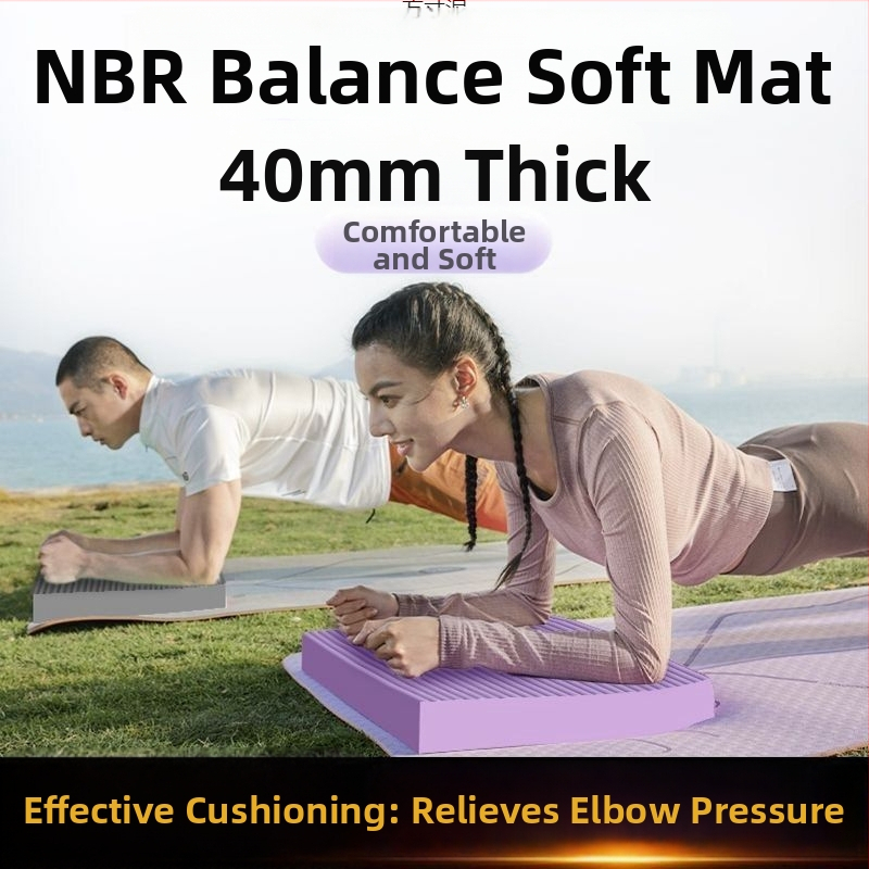 Covor de yoga din material Oxford, grosime 8 mm, pernă pentru genunchi pentru antrenament al nucleului