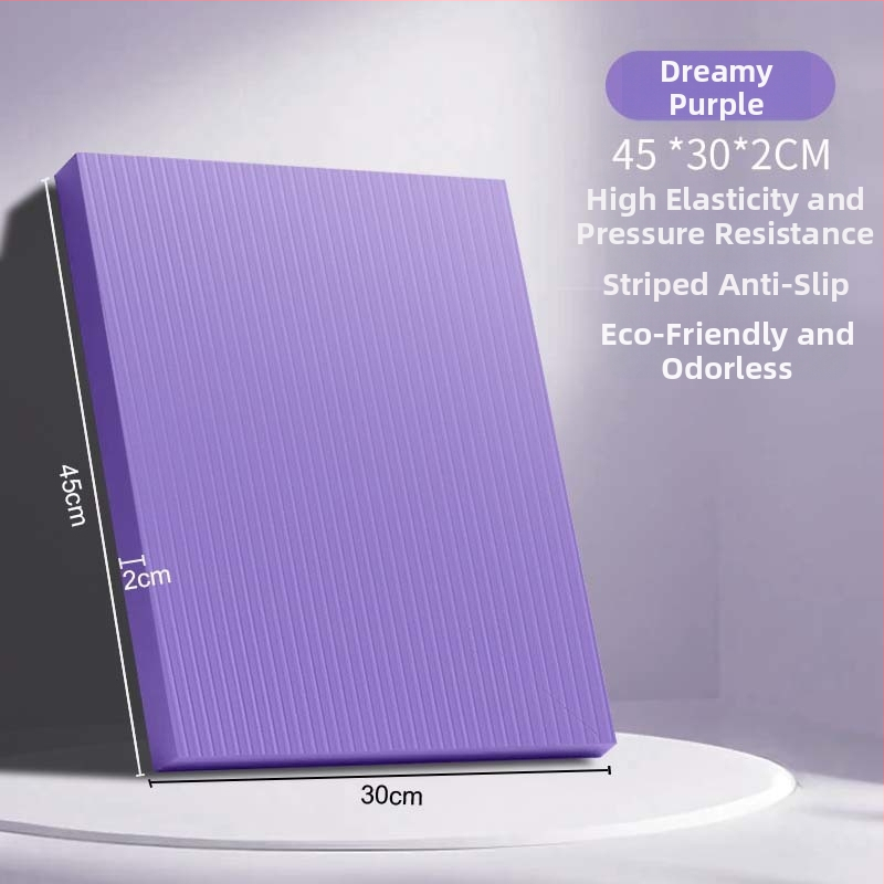 Covor de yoga din material Oxford, grosime 8 mm, pernă pentru genunchi pentru antrenament al nucleului