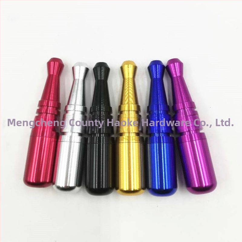 Pipă metalică portabilă – reutilizabilă, imprimare logo