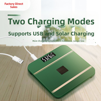 Cântar de greutate cu măsurare a grăsimii corporale - reîncărcabil, inteligent, pentru adulți