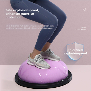 Jógová lopta z PVC, 6 kg, nafukovateľná, možnosť prispôsobenia, vhodná pre fitnes zariadenia a zdravotnú masáž