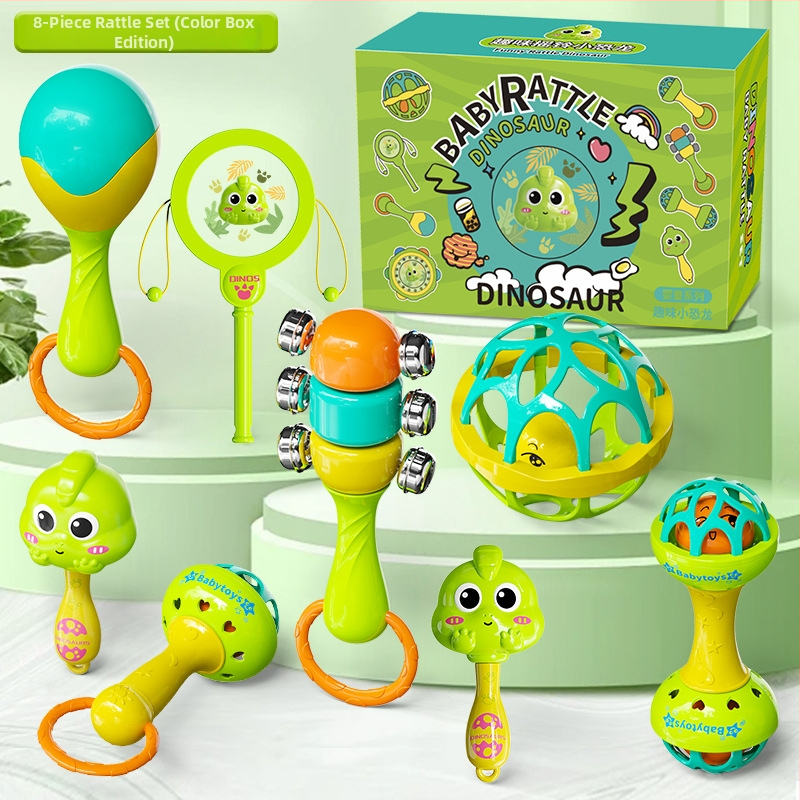Zornăitoare pentru bebeluși – jucărie educațională 0–3 ani, din plastic; ambalaj într-o cutie; dezvoltă coordonarea mână-ochi, simțuri, auz, vedere