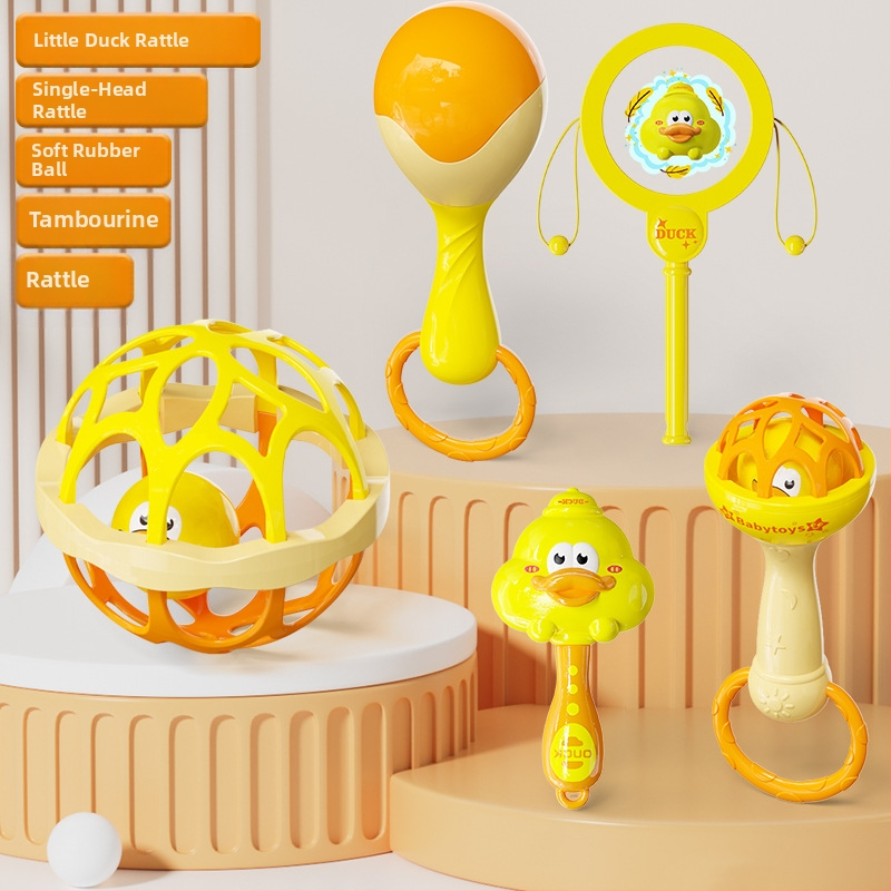 Zornăitoare pentru bebeluși – jucărie educațională 0–3 ani, din plastic; ambalaj într-o cutie; dezvoltă coordonarea mână-ochi, simțuri, auz, vedere