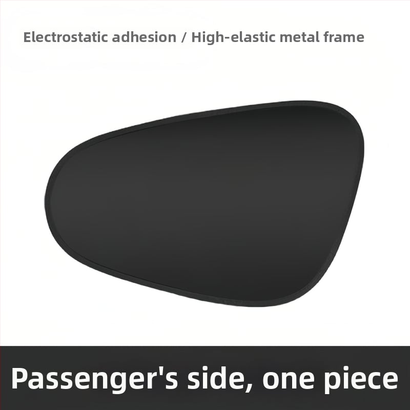 Σκίαστρο αυτοκινήτου για πλευρικά παράθυρα - αδιαφανές, θέρμομονωτικό ηλεκτροστατικό φιλμ με ατσάλινο σύρμα; εγκατάσταση με στατικό αυτοκόλλητο; καθολική συμβατότητα; απλό στυλ