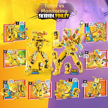 Set de blocuri din ABS plastic, 38-50 piese, pentru vârsta 7-14 ani, compatibil DIY, fără componente electronice