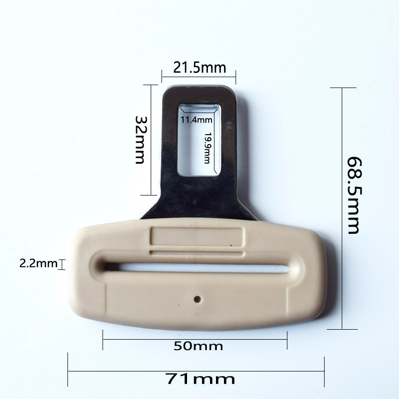 Ougude dodaci za auto sigurnosni pojas – 45# čelik i ABS, prilagodljivo uz logotip, Model: Dodatci, Višenamjensko zaključavanje