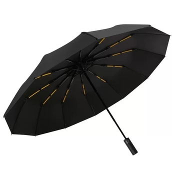 Umbrelă de reclamă cu 24 brațe, deschidere/închidere automată, pentru ploaie și soare, protecție UV UPF>50, imprimare logo disponibil