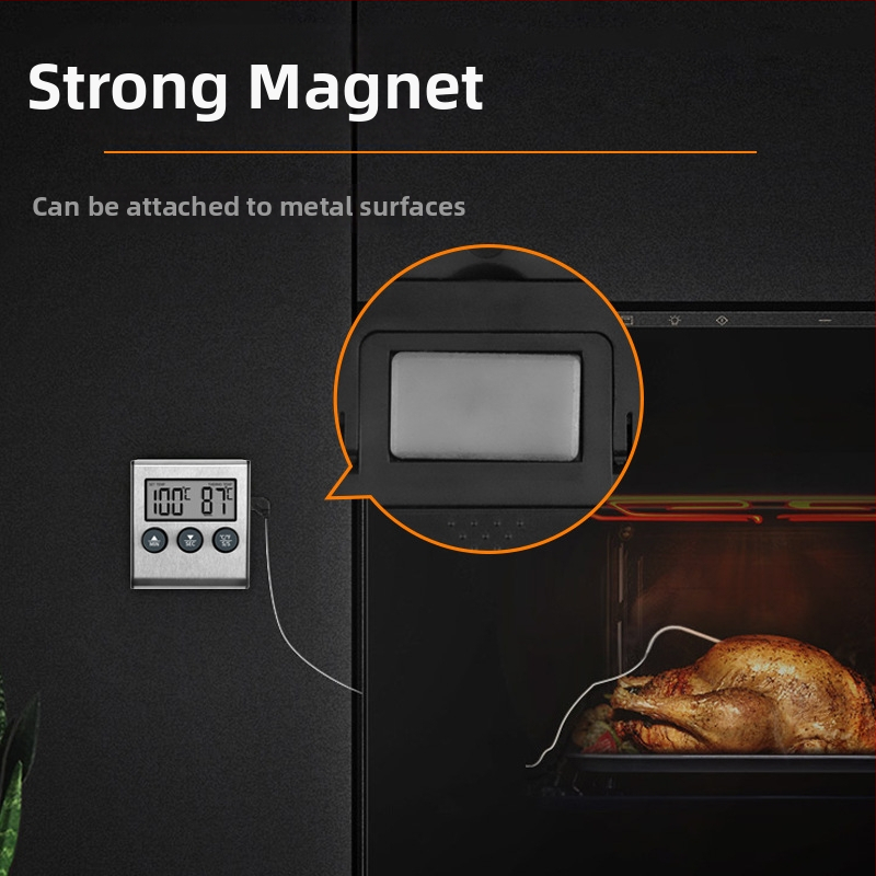 Digitálny kuchynský teplomer, model DTH-24, rozsah -50 až 300°C, na pečenie, vyprážanie a kandované ovocie