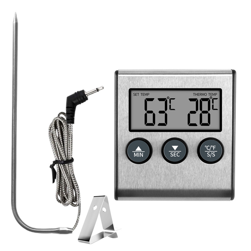 Digitalni kuhinjski termometar, model DTH-24, raspon mjerenja -50 do 300°C, za pećnicu, prženje i kandirano voće