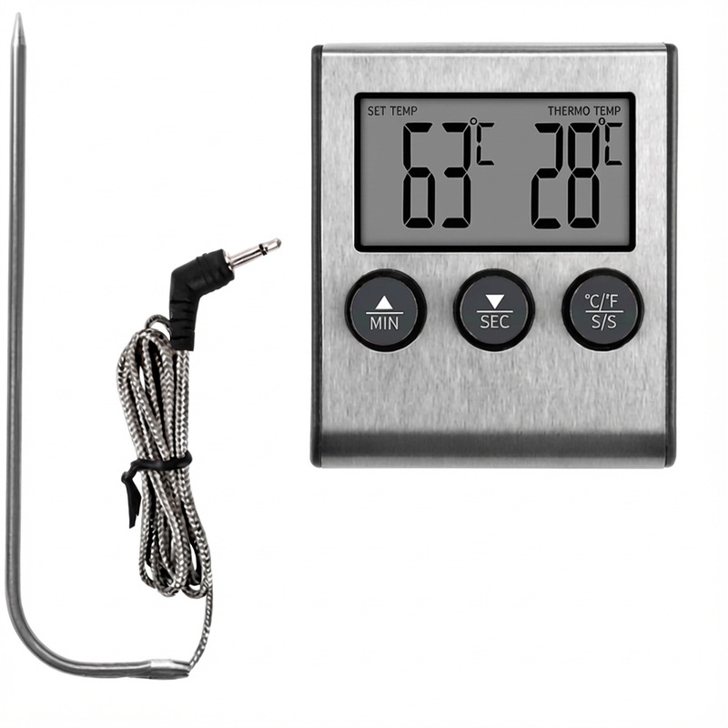 Digitalni kuhinjski termometar, model DTH-24, raspon mjerenja -50 do 300°C, za pećnicu, prženje i kandirano voće