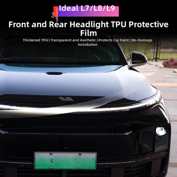 Film de protecție pentru faruri pentru L8/L9/One/L7 cu stâlpi centrali și stâlp B – material TPU, brand New Technology, garanție 2 ani
