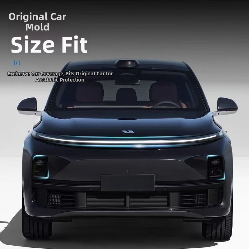 Film de protecție pentru faruri pentru L8/L9/One/L7 cu stâlpi centrali și stâlp B – material TPU, brand New Technology, garanție 2 ani