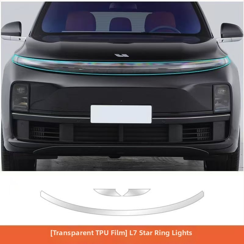 Film de protecție pentru faruri pentru L8/L9/One/L7 cu stâlpi centrali și stâlp B – material TPU, brand New Technology, garanție 2 ani