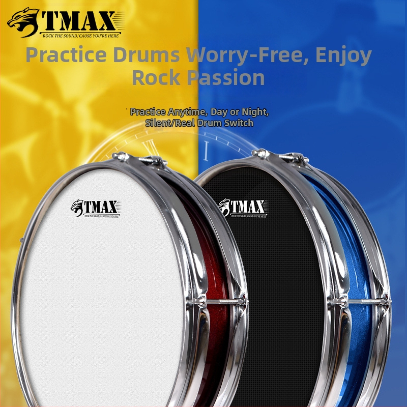 TMAX bubnová pad na cvičenie, Model 1, kartónové balenie, pre hudobné nástroje