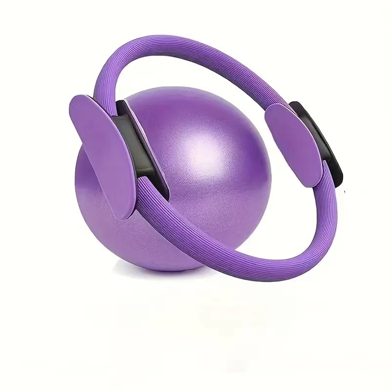 Set Pilates prsten i joga lopta za kućnu fitness opremu, trener mišića zdjeličnog dna, 380 g