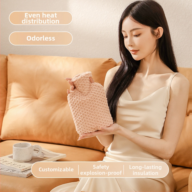 Geantă cu apă prin injecție, Five Flowers, PVC cu densitate înaltă, utilizare caldă și rece, pentru întreg corpul