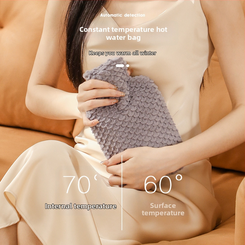 Geantă cu apă prin injecție, Five Flowers, PVC cu densitate înaltă, utilizare caldă și rece, pentru întreg corpul