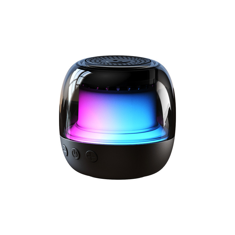 M88 difuzor Bluetooth portabil cu RGB, Bluetooth 5.3, 5W, IPX4, baterie 800-1000mAh, 100Hz-20kHz