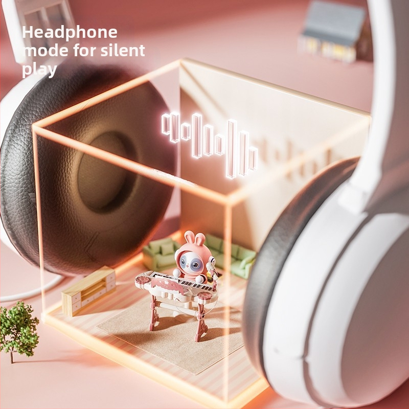 Pian educațional pentru copii cu 37 clape, jucărie muzicală multifuncțională, destinat copiilor 7–14 ani