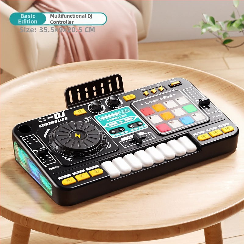 Pian educațional pentru copii cu 37 clape, jucărie muzicală multifuncțională, destinat copiilor 7–14 ani