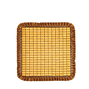 Μαξιλάρι καθίσματος αυτοκινήτου – δροσερό και διαπνέον, από τσιπ μπαμπού, μονοκόμματη κατασκευή, κατάλληλο για αυτοκίνητο και γραφείο