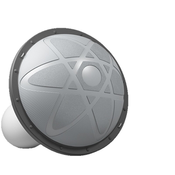 Joga lopta s polukružnom potporom za stopalo za Pilates, silikon, otporna na eksploziju, debeli dizajn, 5 kg