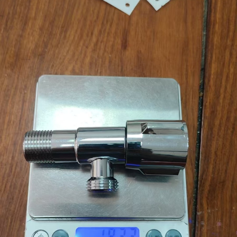 Robinet unghiular din oțel inoxidabil 304, unghi drept, montaj încastrat, pentru bucătărie, baie și boiler de apă caldă