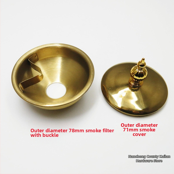 Capac din oțel inoxidabil pentru scrumiera de sticlă de vin, personalizabil, rezistent la vânt și praf