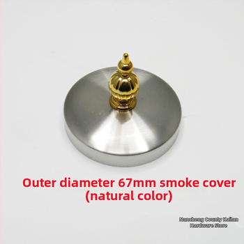 Capac din oțel inoxidabil pentru scrumiera de sticlă de vin, personalizabil, rezistent la vânt și praf