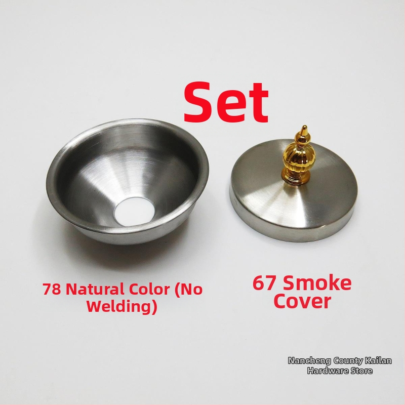 Capac din oțel inoxidabil pentru scrumiera de sticlă de vin, personalizabil, rezistent la vânt și praf