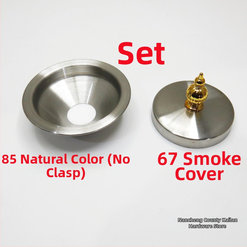 Capac din oțel inoxidabil pentru scrumiera de sticlă de vin, personalizabil, rezistent la vânt și praf