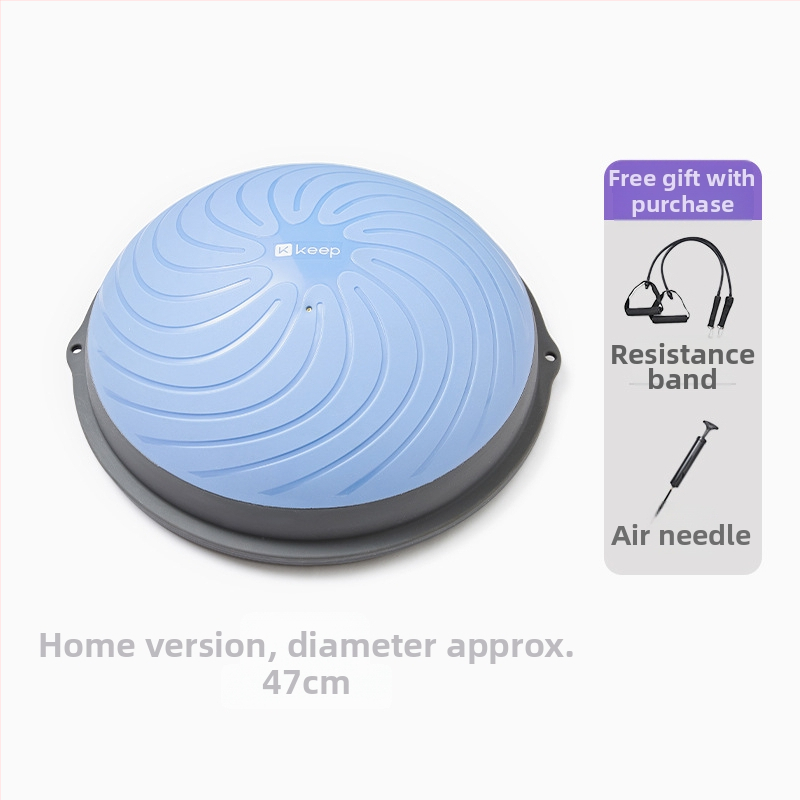 minge de yoga din ABS, minge de naștere semi-circulară îngroșată pentru yoga, pilates acasă și modelare corporală