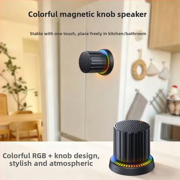 Difuzor Bluetooth mini portabil cu IPX5, 3W, Bluetooth 5.3, interval de frecvență 100 Hz–20 kHz, rază 10 m