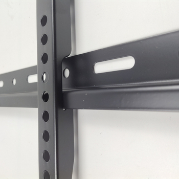 Suport TV LCD montat pe perete, cu două niveluri, încărcare peste 15 kg, construcție din fier, compatibil VESA 200×200 / 400×400 / 600×400