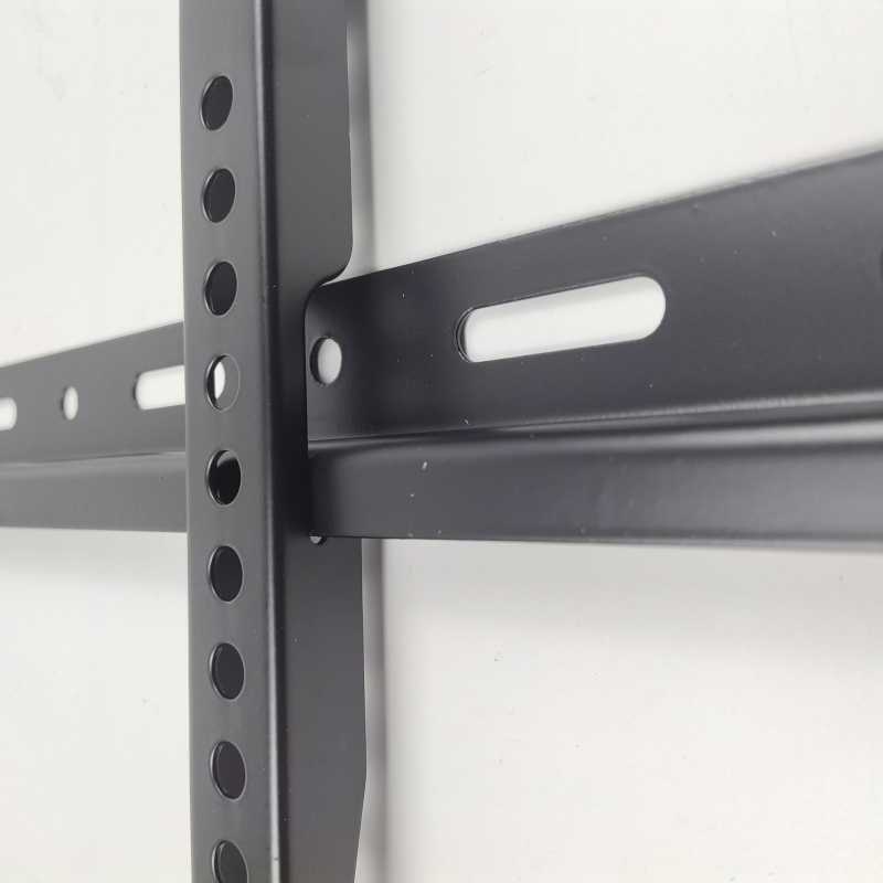 Suport TV LCD montat pe perete, cu două niveluri, încărcare peste 15 kg, construcție din fier, compatibil VESA 200×200 / 400×400 / 600×400