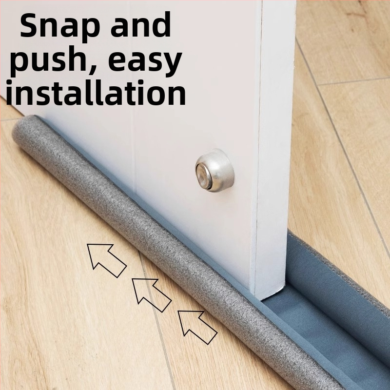 Bandă de etanșare pentru golul ușii – anti-curent, impermeabilă și fonoizolantă pentru uși