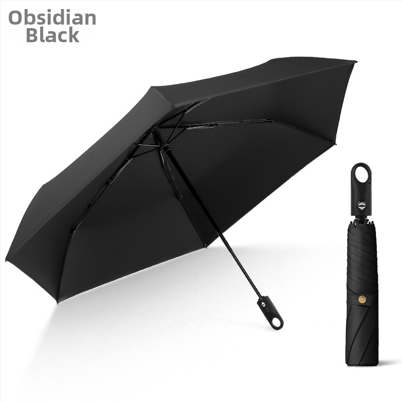 Ultra lagani automatski sklopivi suncobran, aluminijski okvir sa 6 rebara, poliester, UPF50+, mogućnost tiskanja logotipa