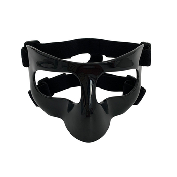 Баскетболна защитна маска за лице с носозащита, PC материал, персонализиране и принтиране на лого.