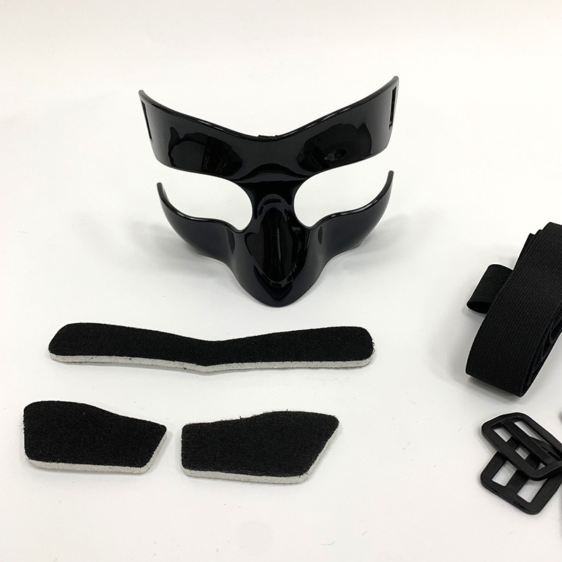 Баскетболна защитна маска за лице с носозащита, PC материал, персонализиране и принтиране на лого.